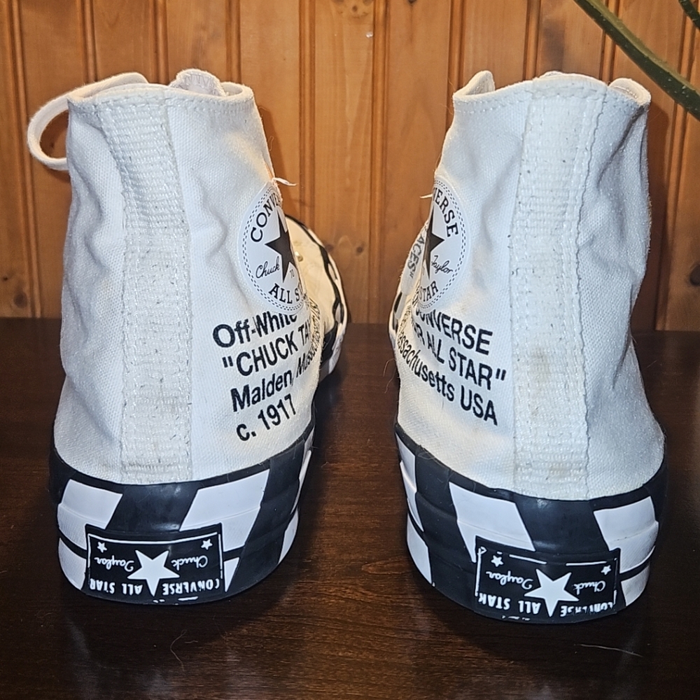 Off-White Coverse Chuck Taylor All Star Unisex Shoes (M11,W13) - Picture 5 of 7